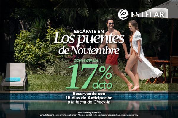 Escápate en Los Puentes de Noviembre  ESTELAR Blue Colombia - Medellín Escápate en Los Puentes de Noviembre  ESTELAR Blue Colombia - Medellín