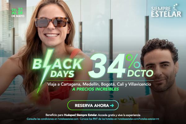 Black Days Estelar ◼️◾▪️ ESTELAR Blue Colombia - Medellín Black Days Estelar ◼️◾▪️ ESTELAR Blue Colombia - Medellín