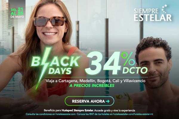 Black Days Estelar ◼️◾▪️ ESTELAR Blue Colombia - Medellín Black Days Estelar ◼️◾▪️ ESTELAR Blue Colombia - Medellín